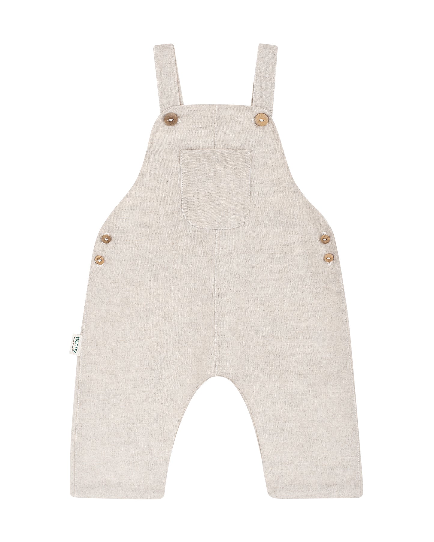 Benjamin natural linen Overalls