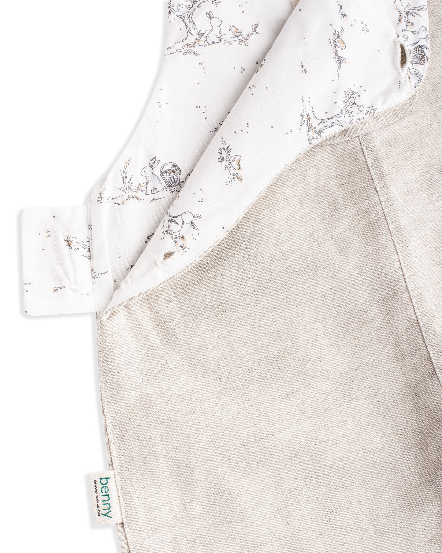 Benjamin natural linen Overalls