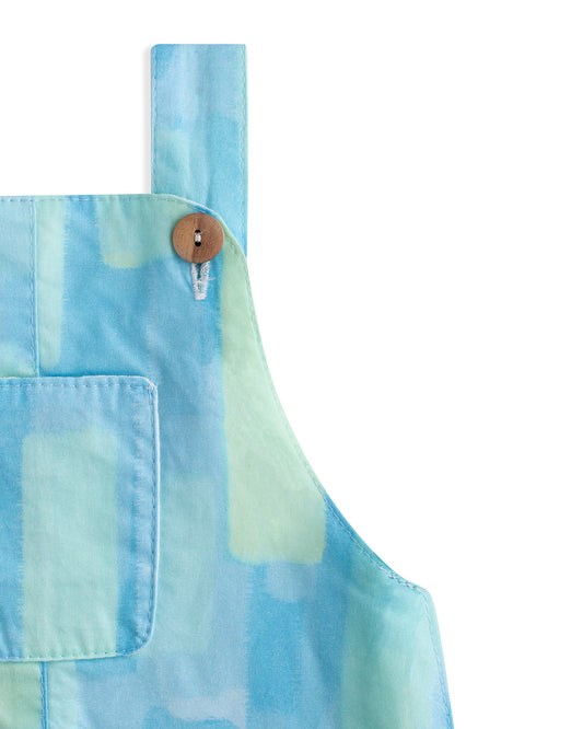 Jardineiras Benjamin azul