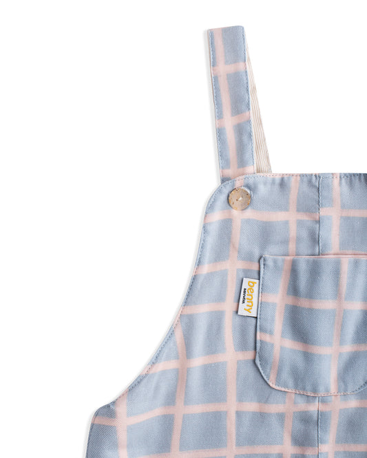 Benjamin blue Overalls (Reversible)