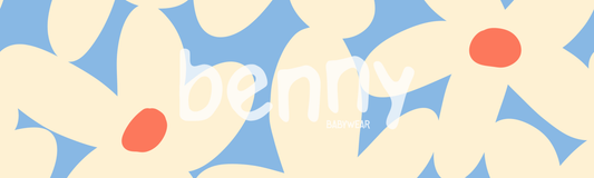 Flores; azul; creme; laranja