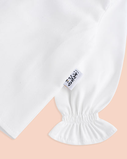 Maria Bluse mit Rüschenkragen