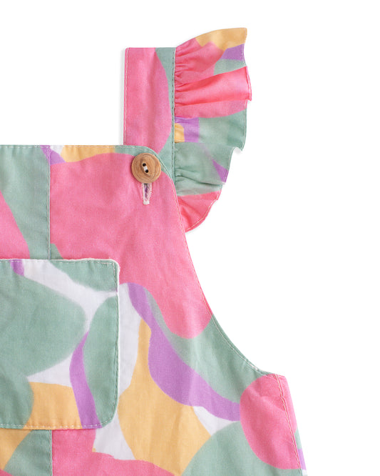 Jardineiras Amélia rosa