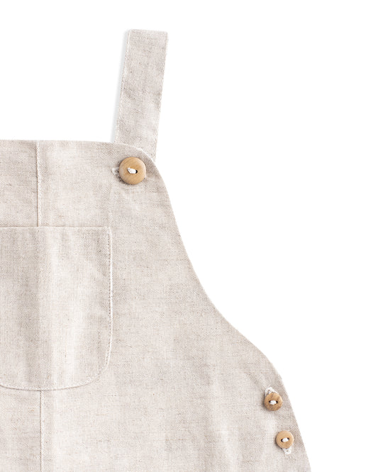 Benjamin natural linen Overalls