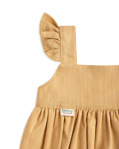Vestido Sofia amarelo