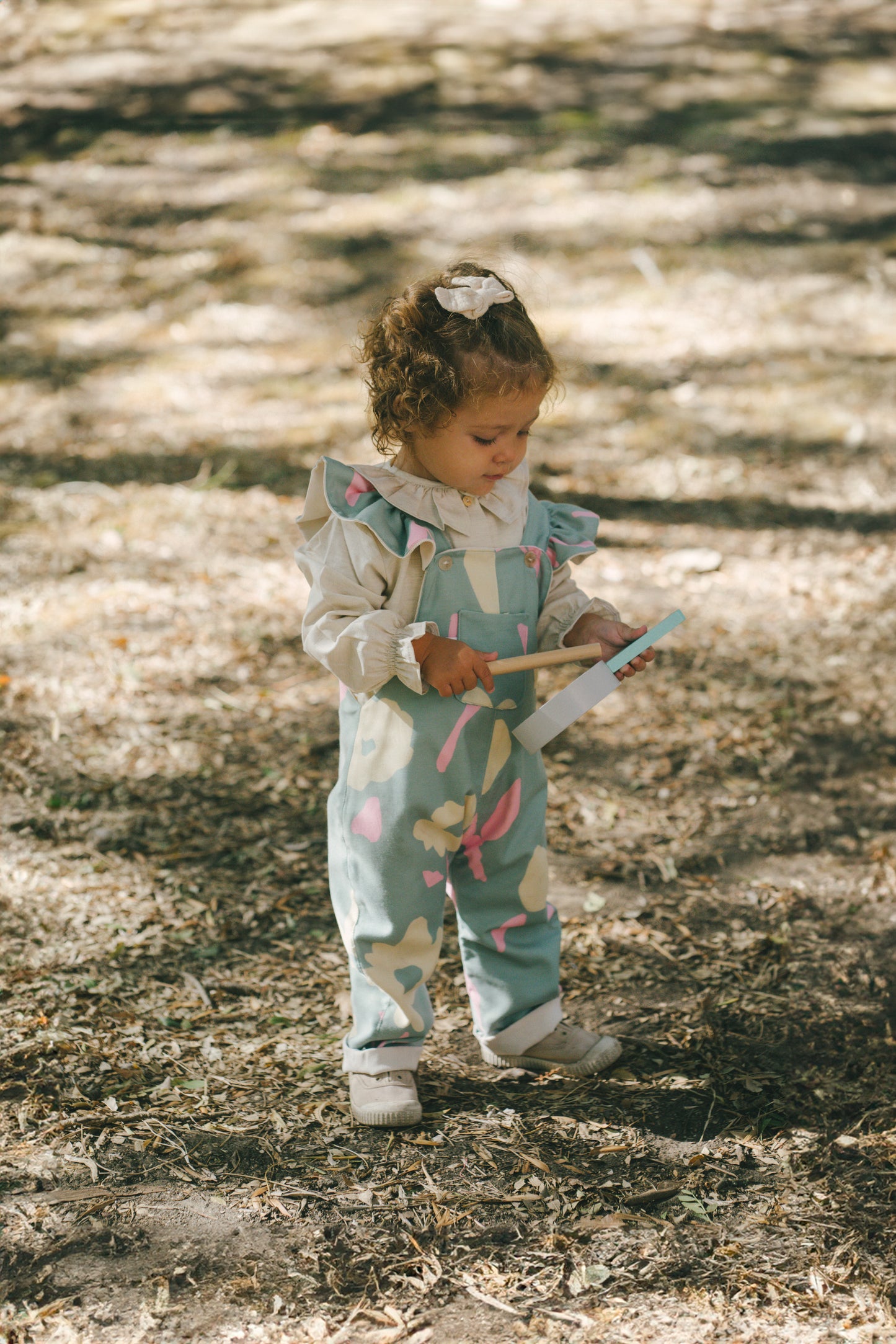 Amélia green Overalls (Reversible)