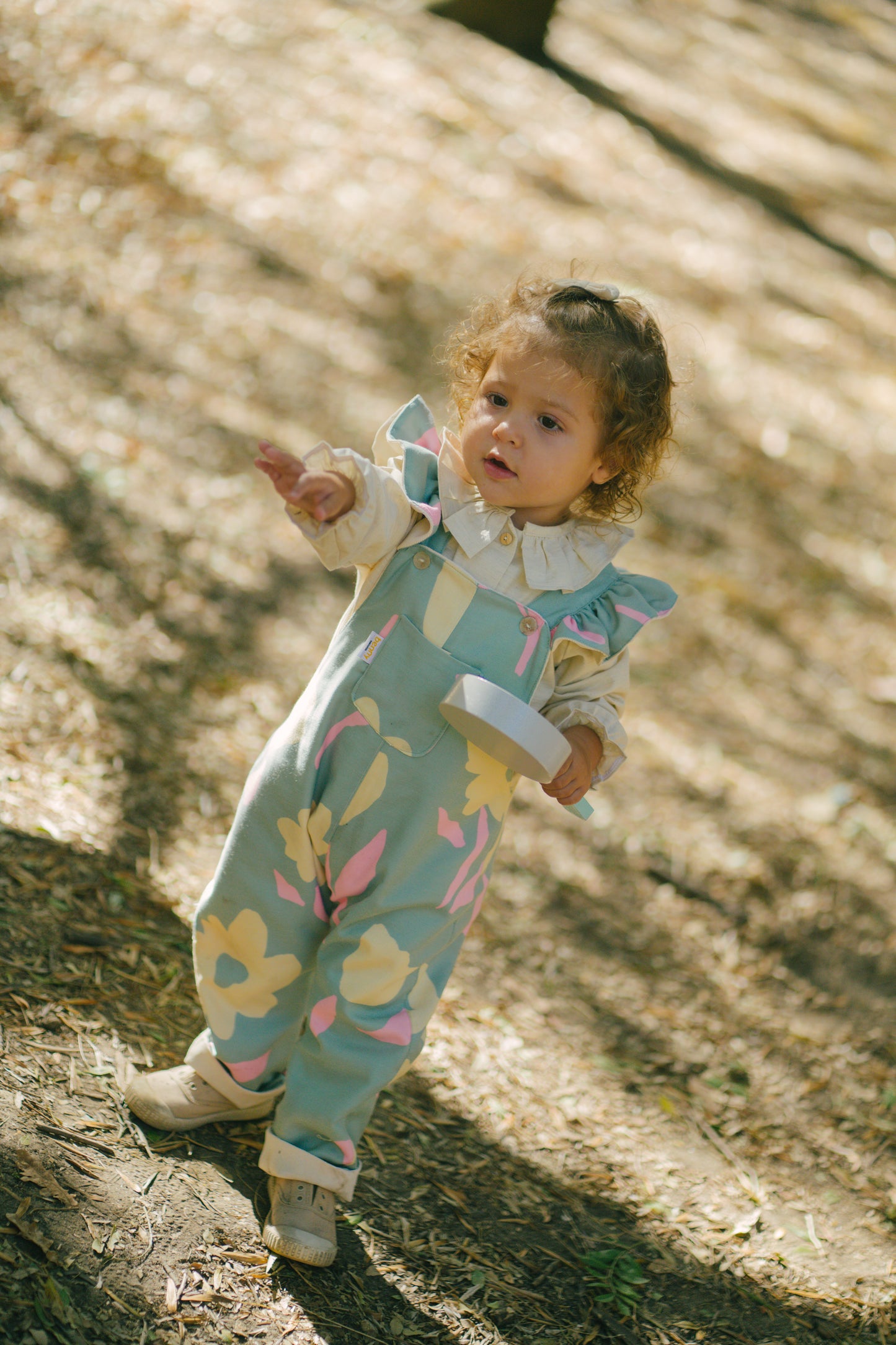 Amélia green Overalls (Reversible)