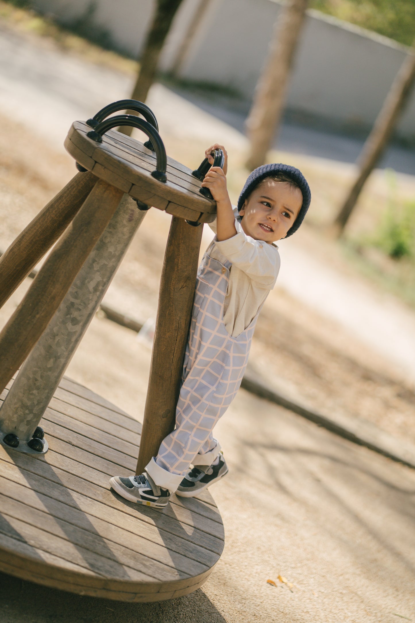 Benjamin blue Overalls (Reversible)