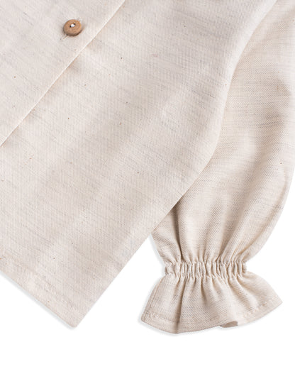 Olivia Beige Blouse