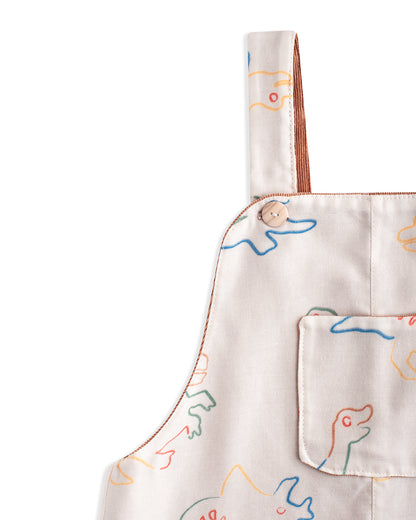 Benjamin terracota Overalls (Reversible)