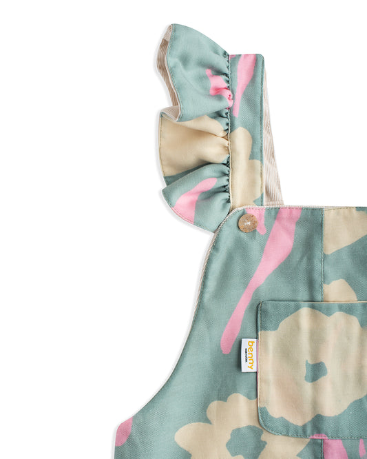 Amélia green Overalls (Reversible)